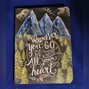 Wherever You Go, Go With All Your Heart 160 pg lined Journal Peter Pauper Press